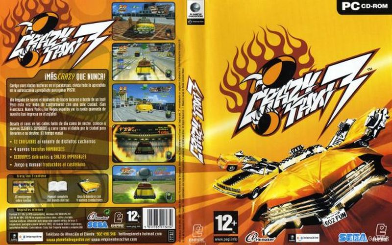Crazy Taxi 3: High Roller Cover Art