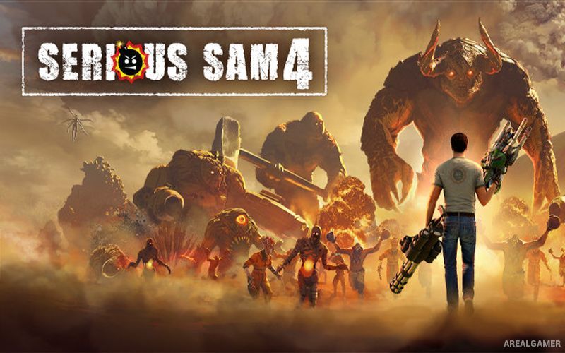 Serious Sam 4 Cover Art