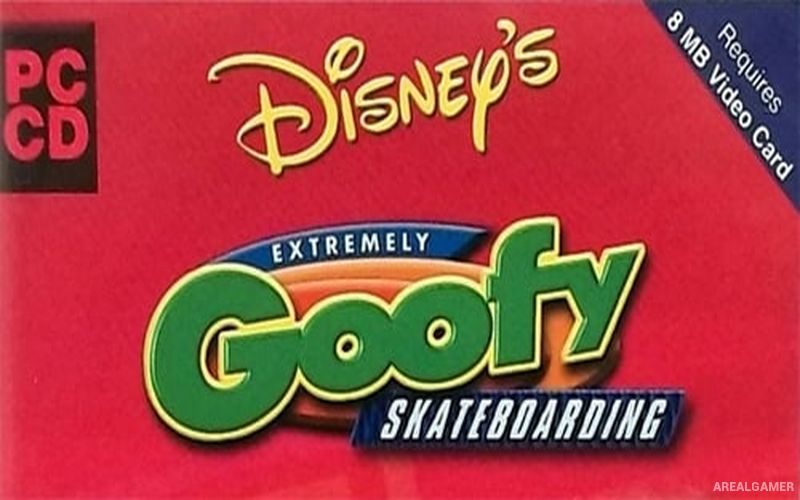 Disney’s Extremely Goofy Skateboarding Cover Art