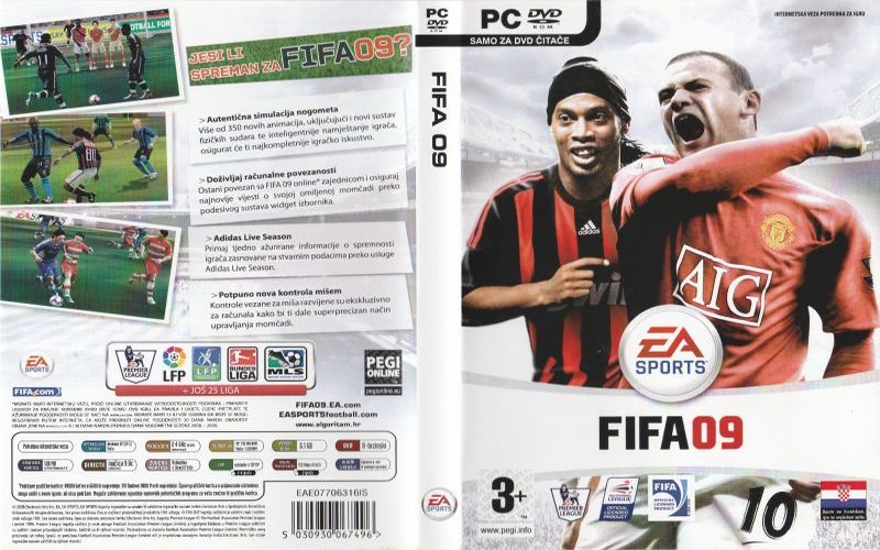 FIFA 09 Cover Art