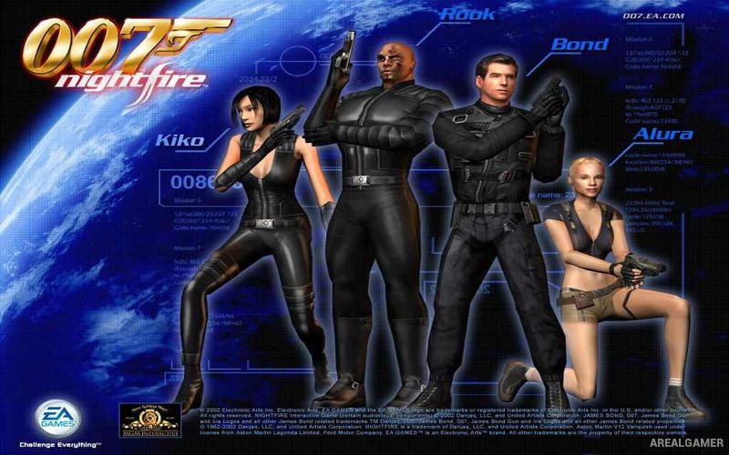 James Bond 007: Nightfire Cover Art