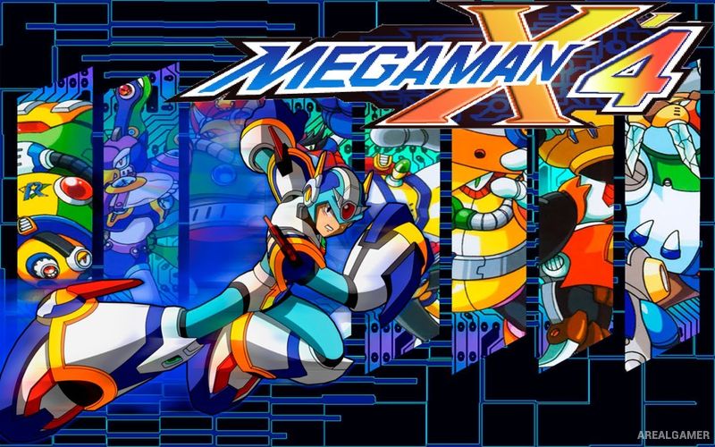 Rockman X4 Cover Art