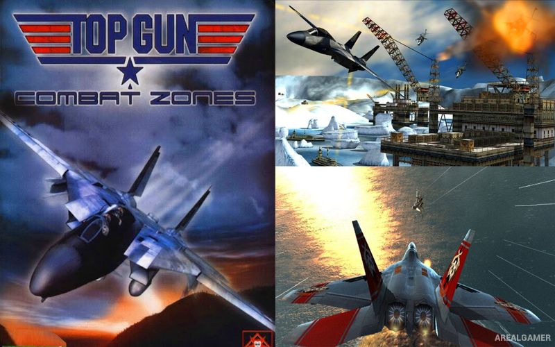 Top Gun: Combat Zones Cover Art