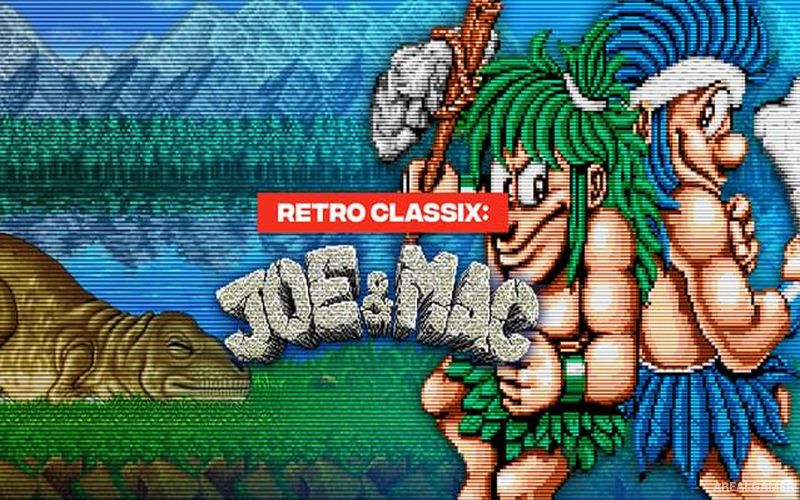 Retro Classix: Joe & Mac - Caveman Ninja Cover Art