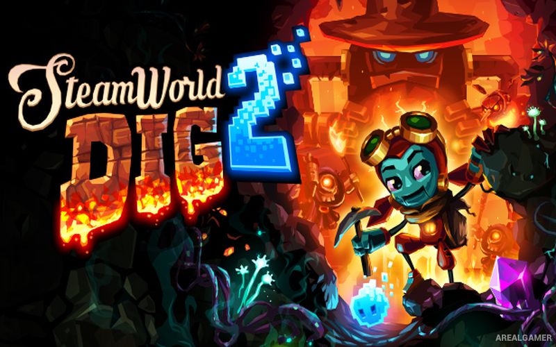 SteamWorld Dig 2 Cover Art