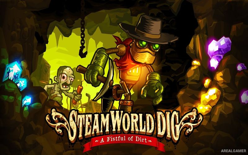 SteamWorld Dig Cover Art