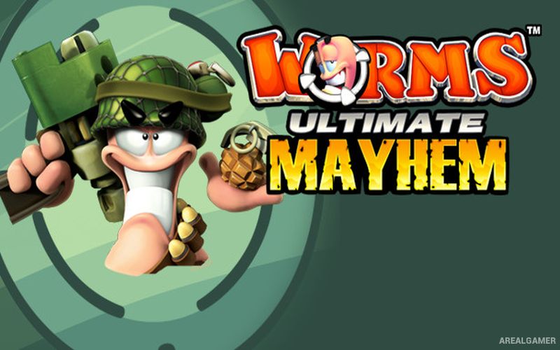 Worms Ultimate Mayhem Cover Art