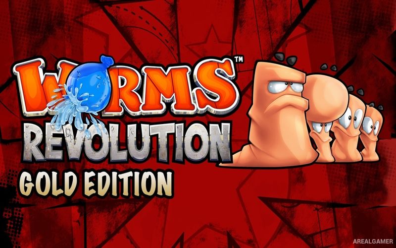 Worms Revolution Gold Edition Cover Art