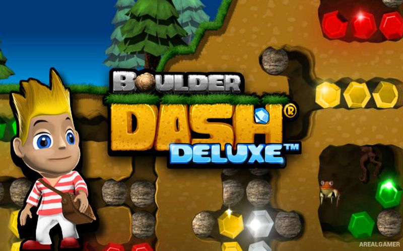 Boulder Dash Deluxe Cover Art