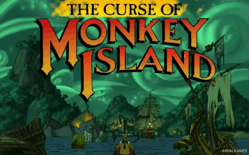 The Curse of Monkey Island Cover Art