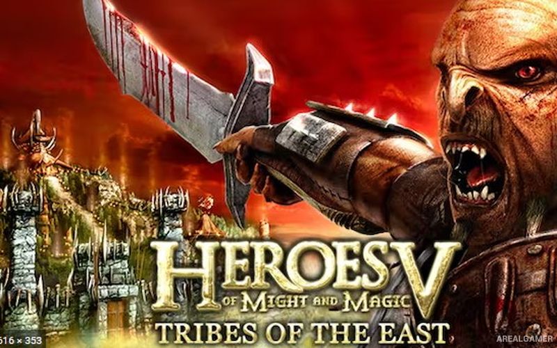 Heroes of Might and Magic 5: Tribes of the East Cover Art