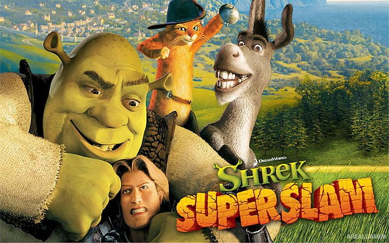 Shrek SuperSlam Cover Art