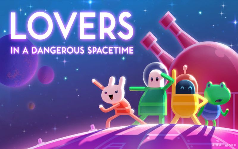 Lovers in a Dangerous Spacetime Cover Art
