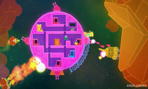 Lovers in a Dangerous Spacetime Screenshot 1