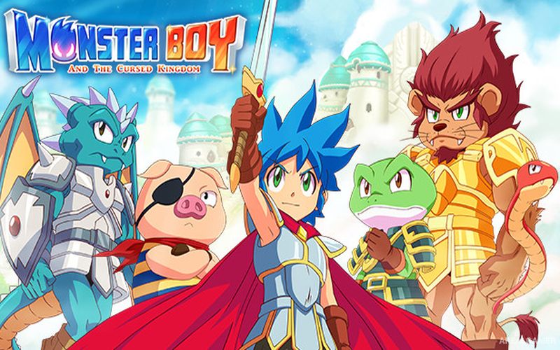 Monster Boy and the Cursed Kingdom Cover Art