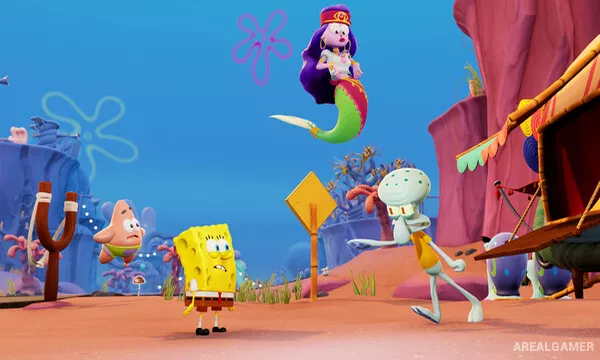 SpongeBob SquarePants: The Cosmic Shake Screenshot 1