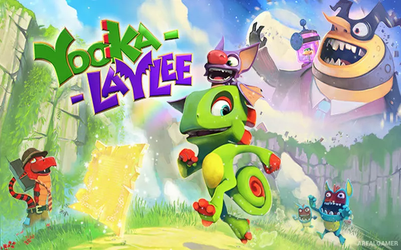 Yooka Laylee Cover Art