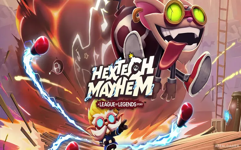 Hextech Mayhem: A League of Legends Story Cover Art