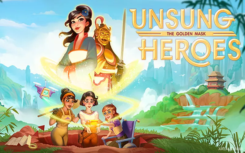 Unsung Heroes: The Golden Mask Cover Art