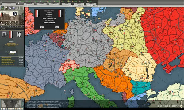 Arsenal of Democracy: A Hearts of Iron Game Screenshot 1
