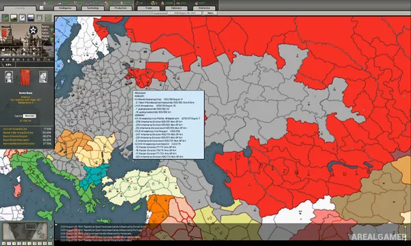 Arsenal of Democracy: A Hearts of Iron Game Screenshot 2