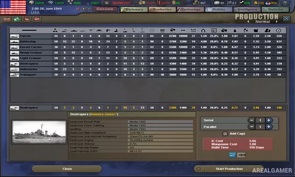Hearts of Iron III: DLC Collection Screenshot 1