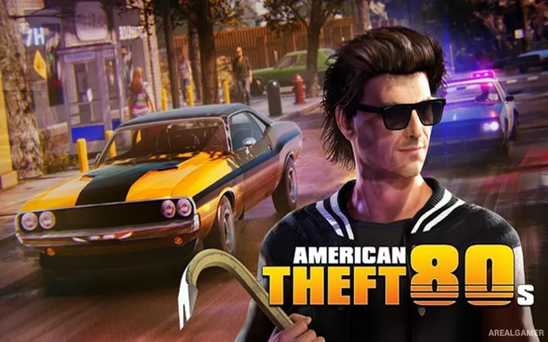 American Theft 80s Cover Art