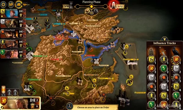 A Game of Thrones: The Board Game Screenshot 2