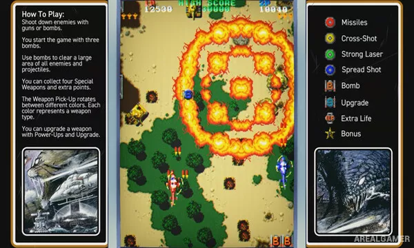 Twin Cobra Screenshot 1