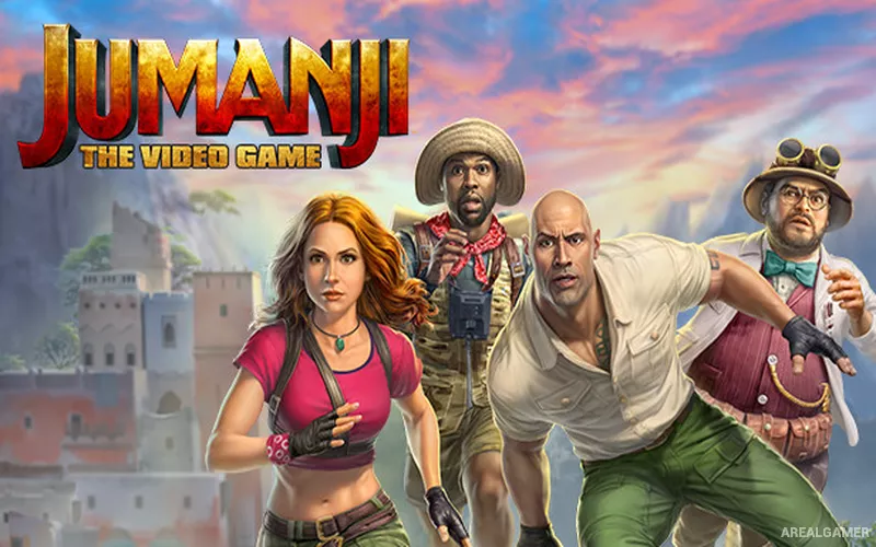 JUMANJI: The Video Game Cover Art