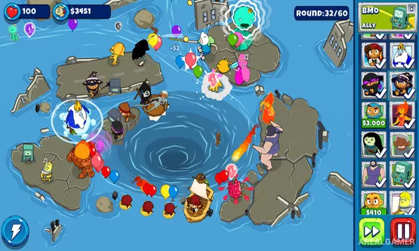 Bloons Adventure Time TD Screenshot 1