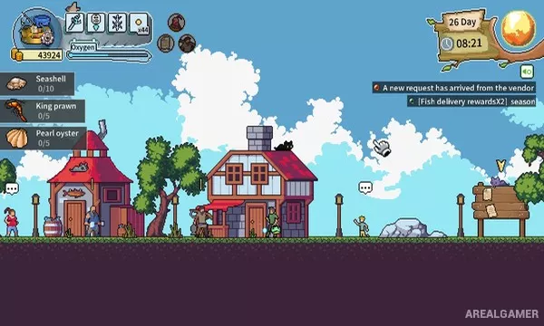 Fantasy Fishing Town Screenshot 2