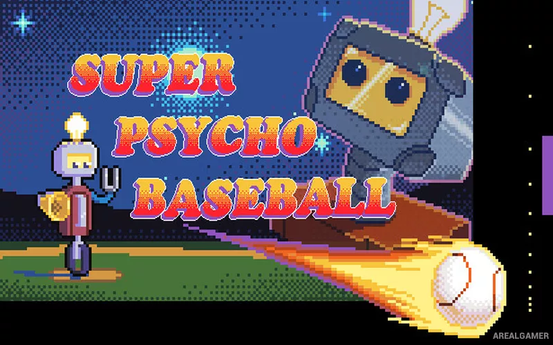 Super Psycho Baseball Cover Art