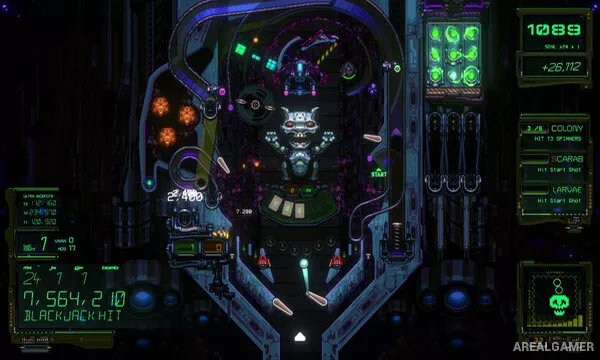 XENOTILT: HOSTILE PINBALL ACTION Screenshot 2