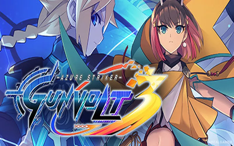 Azure Striker GUNVOLT 3 Cover Art