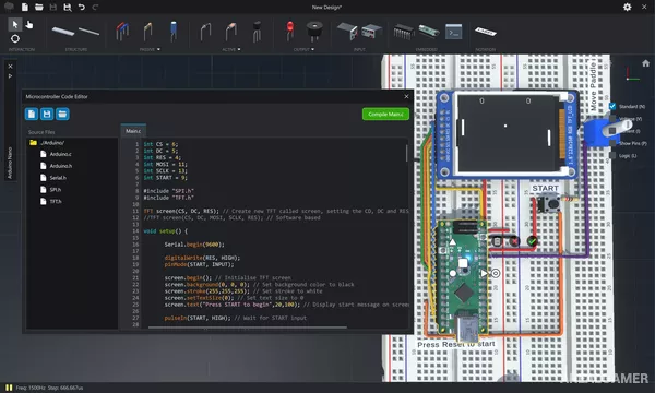 CRUMB Circuit Simulator Screenshot 1