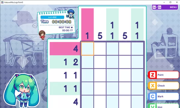 Hatsune Miku Logic Paint S Screenshot 1