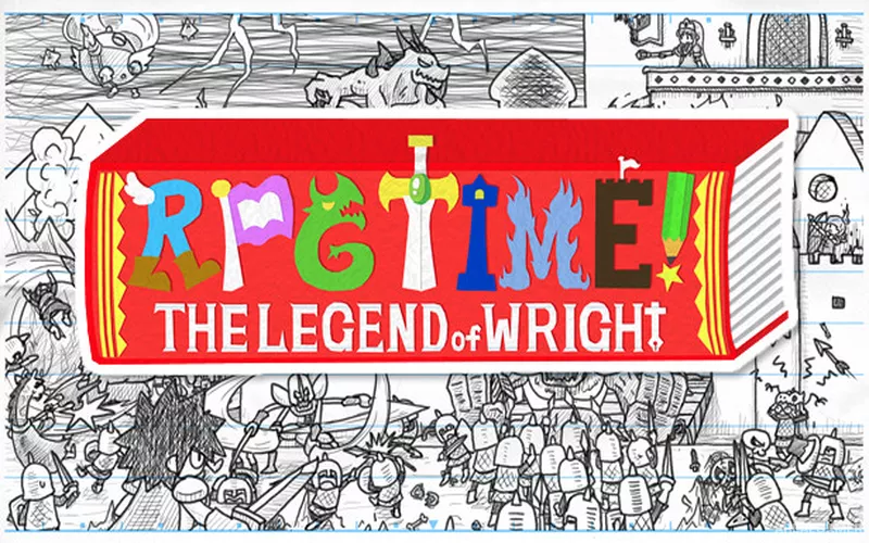 RPG Time: The Legend of Wright Cover Art