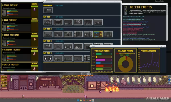 Desktopia: A Desktop Village Simulator Screenshot 1