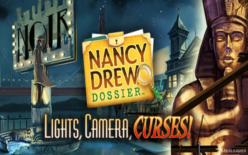 Nancy Drew Dossier: Lights, Camera, Curses! Cover Art