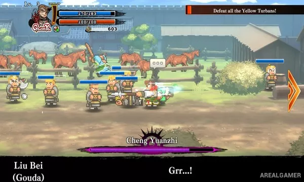 River City Saga: Three Kingdoms Screenshot 1