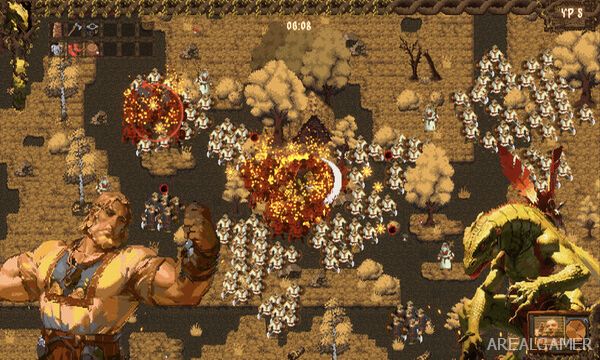 Lizard Survivors: Battle for Hyperborea Screenshot 1