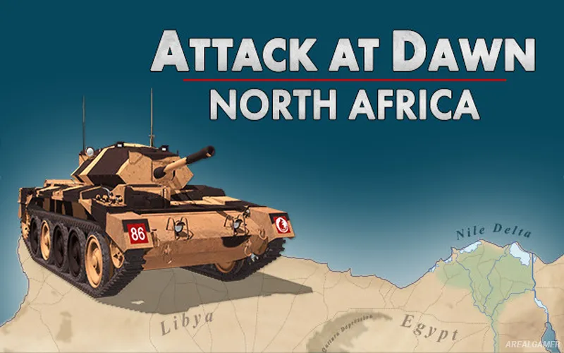 Attack at Dawn: North Africa Cover Art