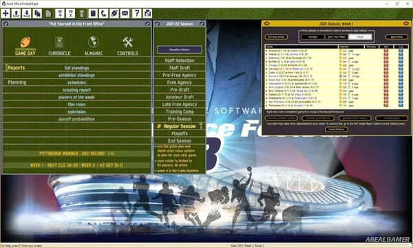 Front Office Football Eight Screenshot 1