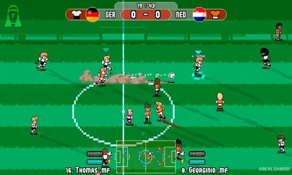 Pixel Cup Soccer - Ultimate Edition Screenshot 2