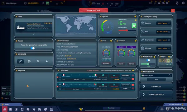 SeaOrama: World of Shipping Screenshot 1