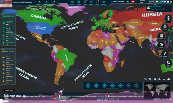 World Warfare & Economics Screenshot 2