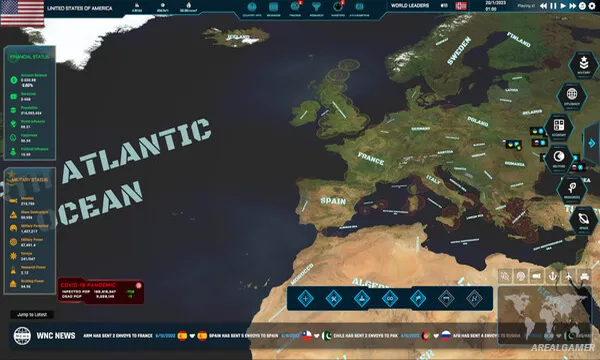 World Warfare & Economics Screenshot 3