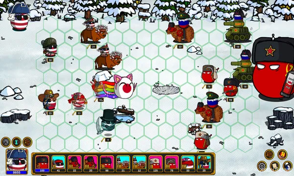 CountryBalls Heroes Screenshot 1