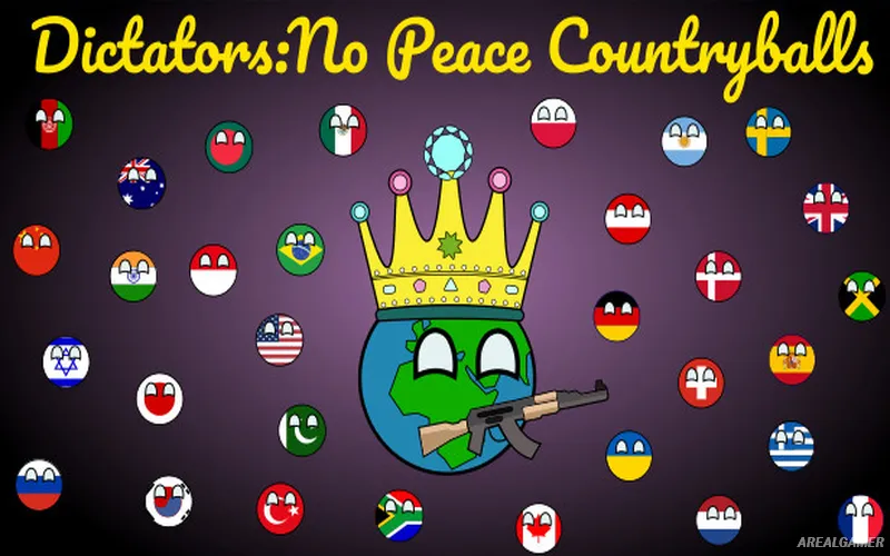 Dictators: No Peace Countryballs Cover Art